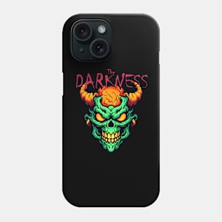 the darkness is here Phone Case