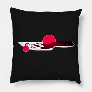 Red Moon Pillow