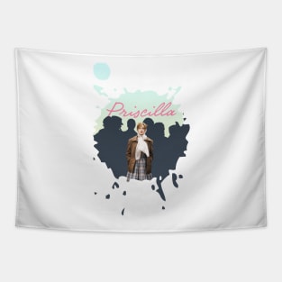 Cailee Spaeny priscilla movie film 2023 graphic design Tapestry