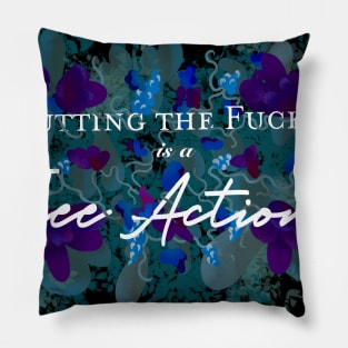 STFU is a Free Action Pillow