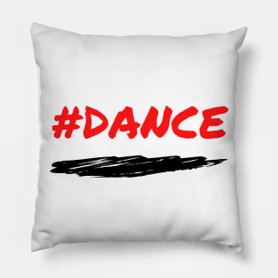 #Dance Education Collection Pillow