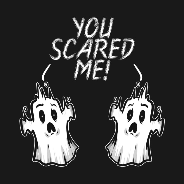 Spirit Ghosts Scared By Themselves You Scared Me Halloween by SinBle