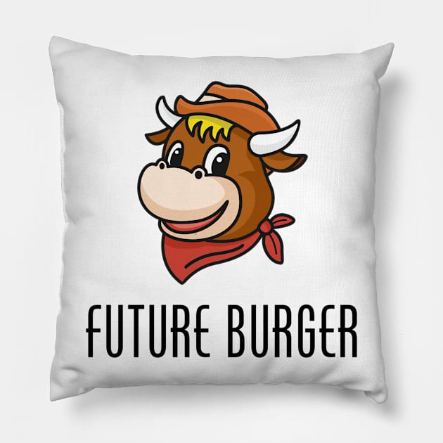 Future Burger controversial project Pillow by Baby Boomers Store