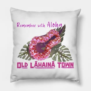 A Lei for Lahaina Pillow