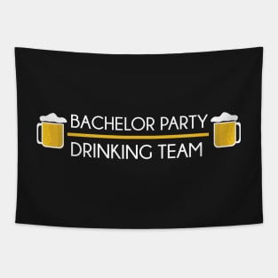 Bachelor Party Drinking Team Gift Tapestry