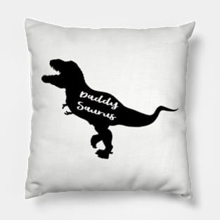 Daddy Saurus Funny Daddysaurus Pillow