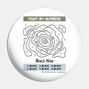 Paint-by-numbers Pin