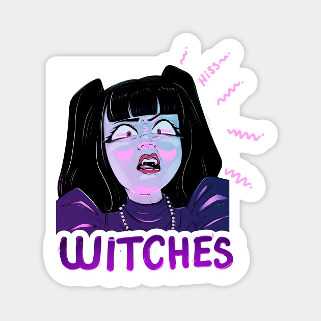 Witch Hater Magnet by Wyrielle