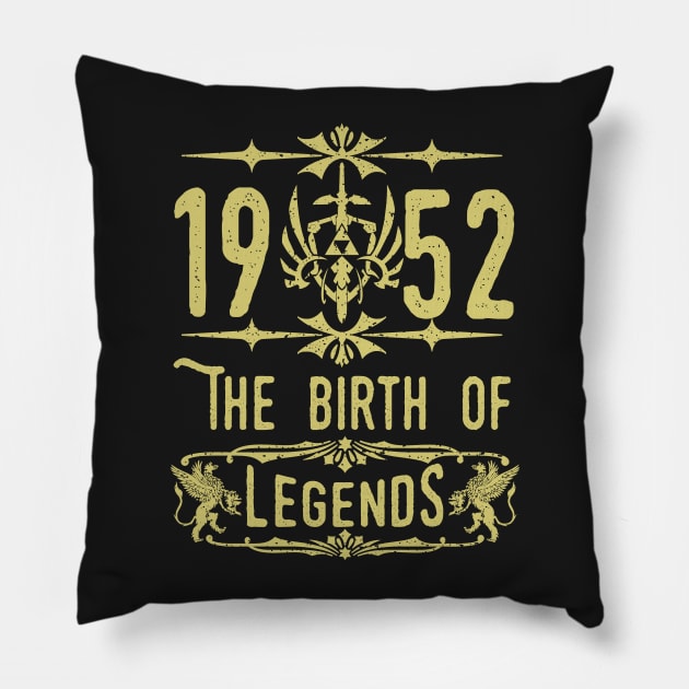 1952 The birth of Legends! Pillow by variantees