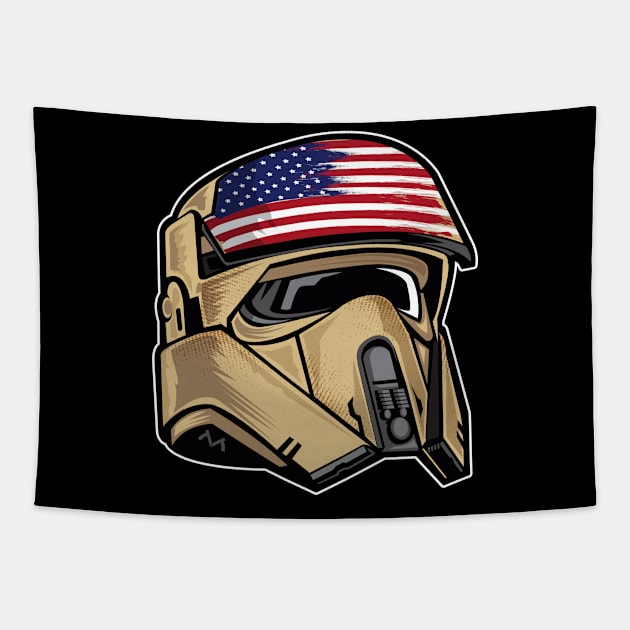 The Patriot 2020 V2 Tapestry by MatamorosGraphicDesign