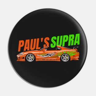 Paul's Supra mk4 Fast and furious Pin