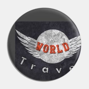 World Travel Pin