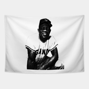 Willie Mays Vintage Tapestry