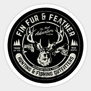 Hunting Fishing Stickers for Sale