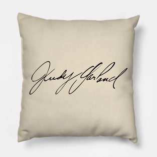 Autograph Collection: Judy Garland Pillow