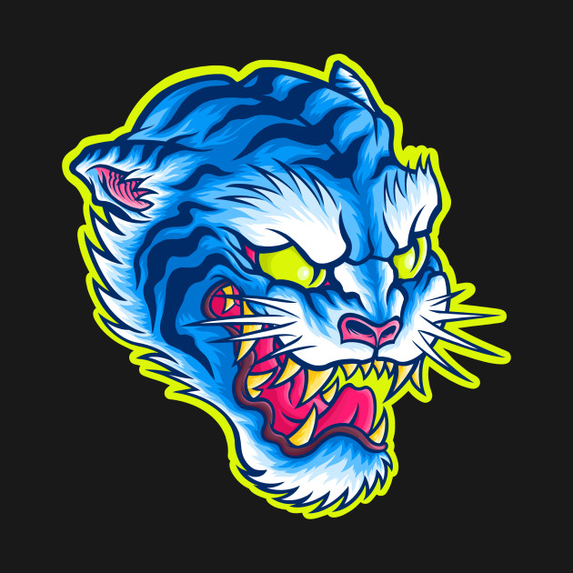 Japanese Blue Tiger by orozcodesign