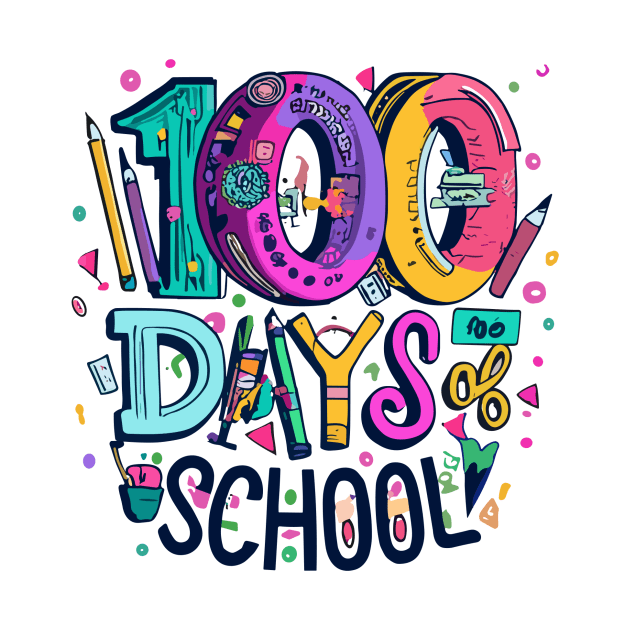 100 school days by BOLTMIDO 