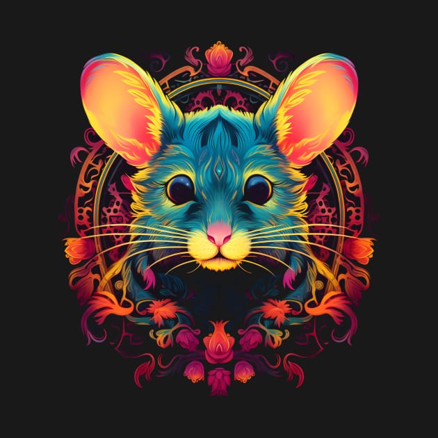 Neon Rodent #10 by Everythingiscute