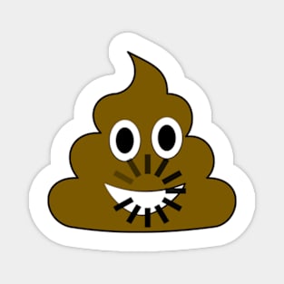 Cute Poop Loading Magnet