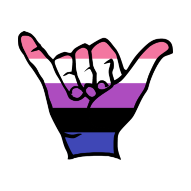 Shaka Gender Fluid Flag Lgbt Pride Gender Fluid Flag