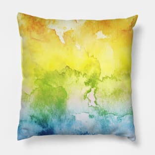 Tie Dye Abstract Pattern Pillow