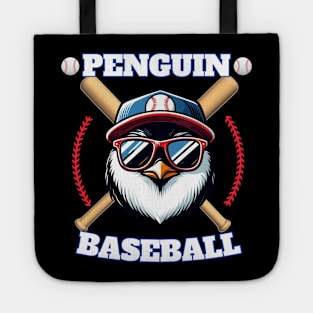 penguin baseball Tote