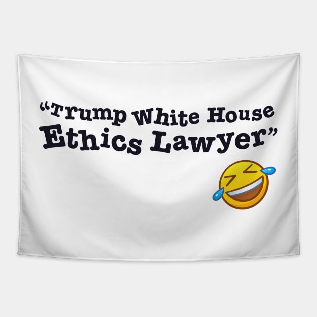 Trump White House Ethics Lawyer Tapestry by Kudden