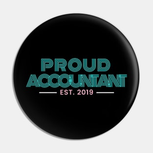 Proud Accountant est 2019 Pin