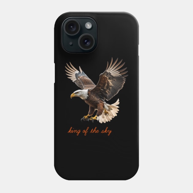 king of the sky Phone Case by Sun