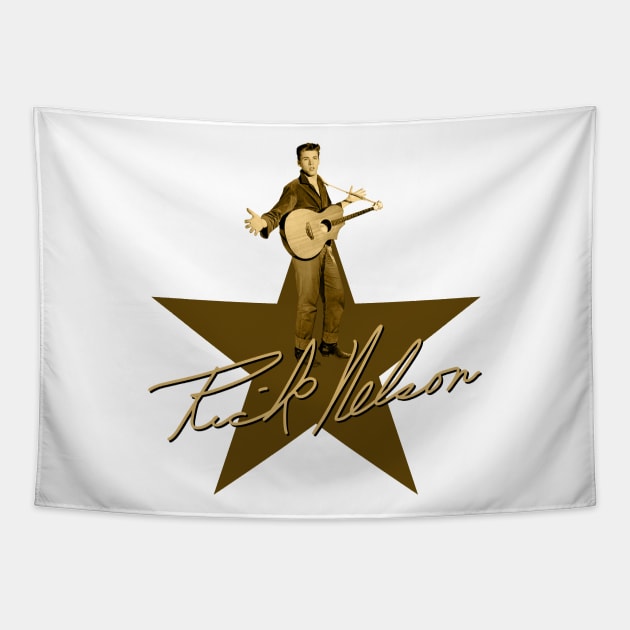 Ricky Nelson - Signature Tapestry by PLAYDIGITAL2020