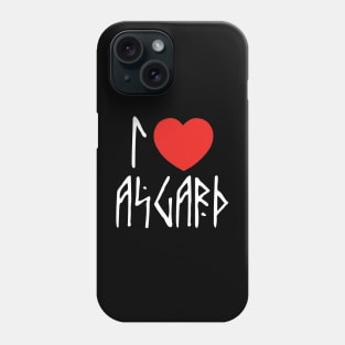 I love Asgard Phone Case