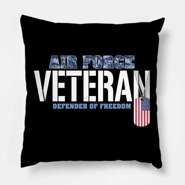 Air Force: Defenders of Freedom Pillow by myoungncsu