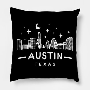 AUSTIN Texas Pillow