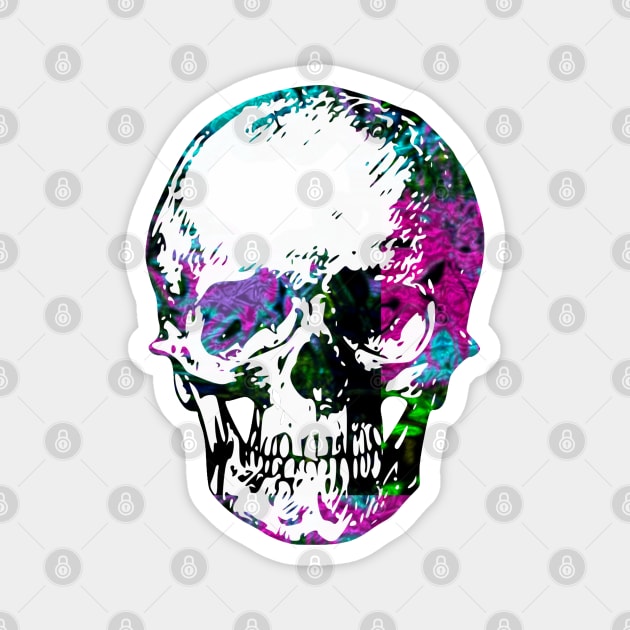 Jolly skull Magnet by Sinmara