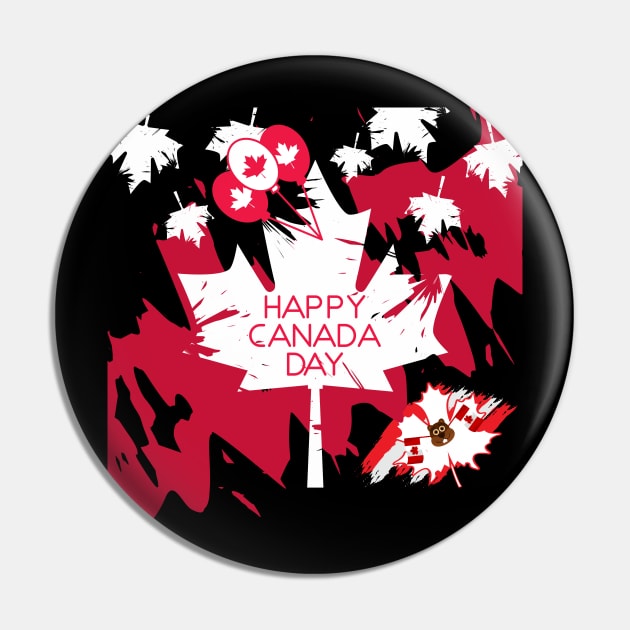 canada day Pin by MeKong