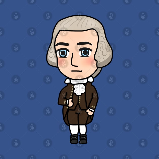 Chibi George Washington (Large Design) by Aeriskate