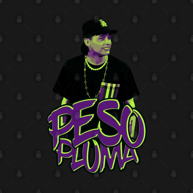 Mexican Rapper Peso Pluma by sahiliart06