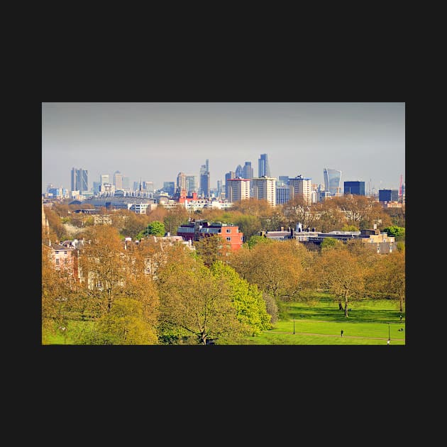 London Skyline Cityscape Primrose Hill by AndyEvansPhotos