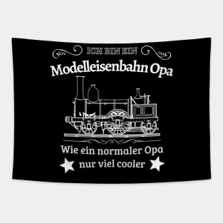 Modelleisenbahn Opa Eisenbahn Modellbau Dampflok Tapestry