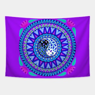 YinYang Harmony Mandala Tapestry