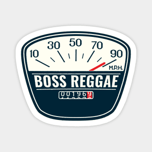 Boss reggae scooter speedometer Magnet