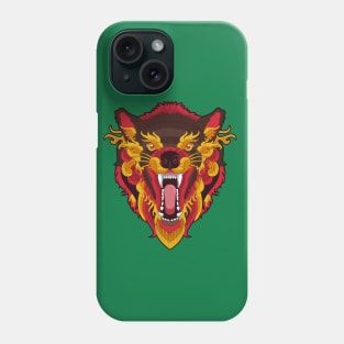 Angry Ethic Wolf Phone Case