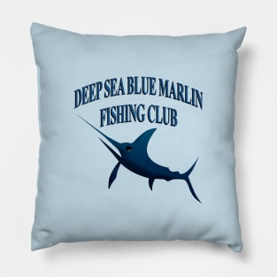 The Blue Marlin Fishing Club Pillow