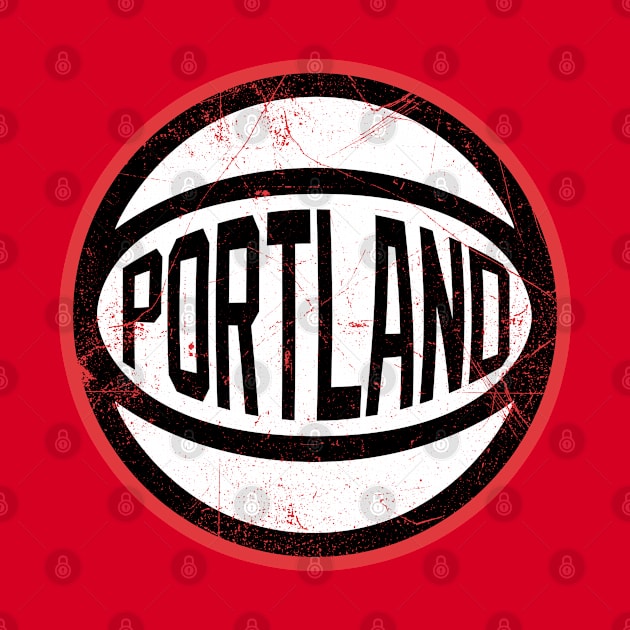 Portland Retro Ball - Red by KFig21