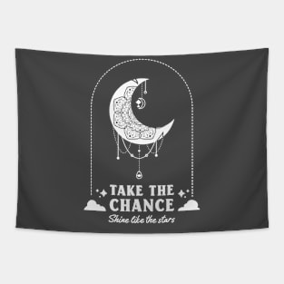 Take A Chance Moon Celestial Tapestry