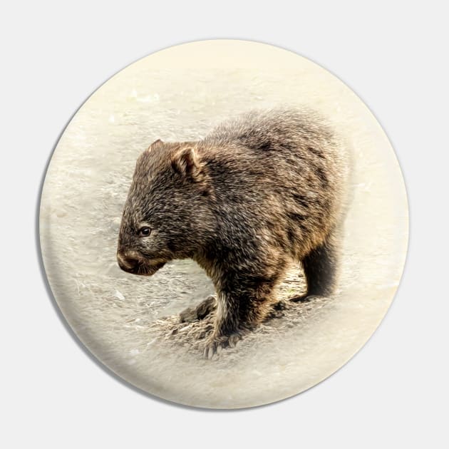 Wombat Pin by Guardi