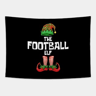 Christmas Football Elf Tapestry