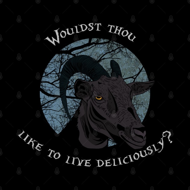 Black Phillip, Black Phillip by Dreffdesigns