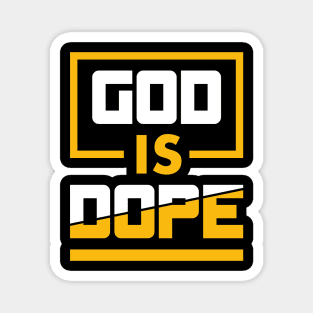 GOD IS DOP , Christian Jesus Faith Believer Magnet