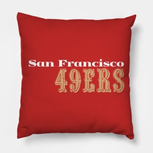 San Francisco 49ers Pillow